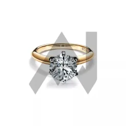 The Tiffany® Setting Engagement Ring in 18k Yellow Gold